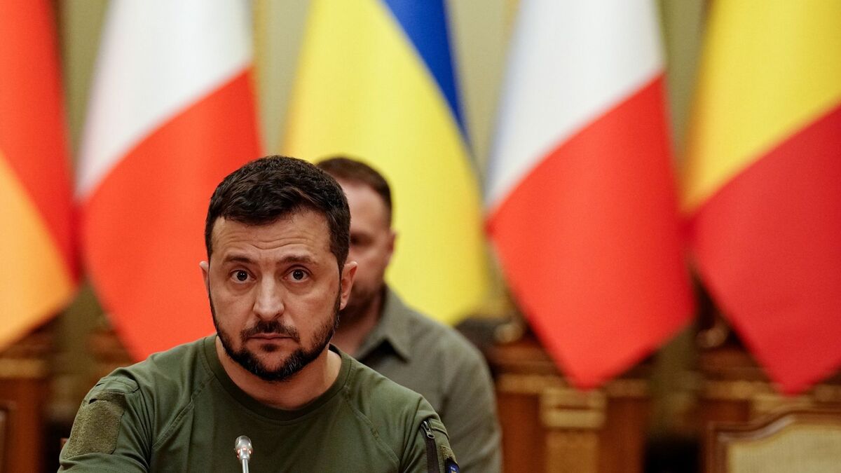 Selenskyj: Putin will nicht verhandeln. (Archivbild) - Foto: Kay Nietfeld/dpa