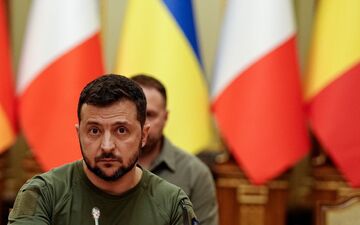 «Freie Wirtschaftszone»?: Selenskyj gibt Einblicke in den Stand der Verhandlungen. (Archivbild) - Foto: Kay Nietfeld/dpa