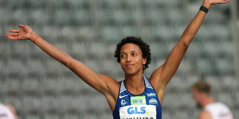 Spricht offen über das Thema Rassismus: Malaika Mihambo. - Foto: Soeren Stache/dpa