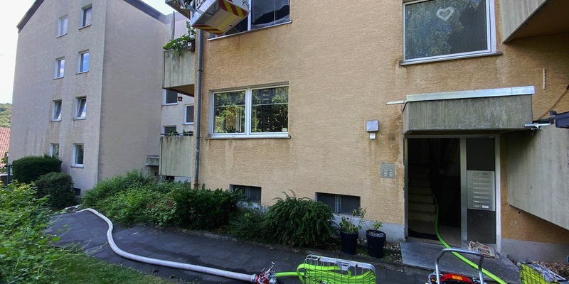 FW-EN: Brand in einer Küche - Anwohner reagieren im Veilchenweg vorbildlich - Foto: presseportal.de