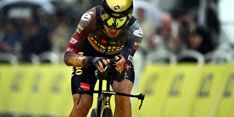 Primoz Roglic gewann das Critérium du Dauphiné. - Foto: Jasper Jacobs/BELGA/dpa