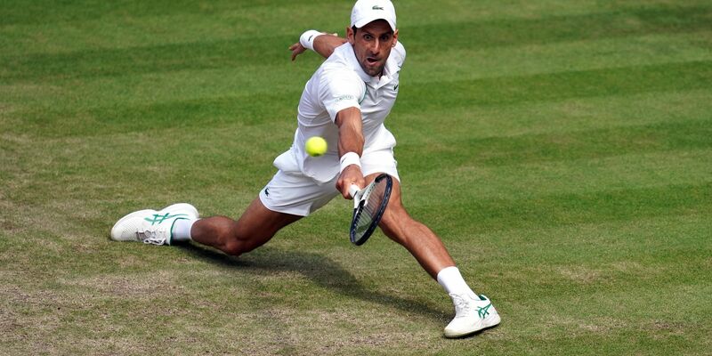 Steht im Wimbledon-Viertelfinale: Novak Djokovic. - Foto: John Walton/PA Wire/dpa