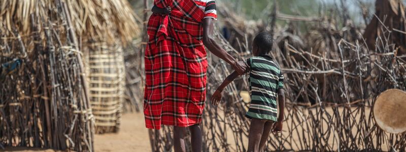 Ein Ende des Hungers ist nach Einschätzung der Welthungerhilfe nicht in Sicht.  - Foto: Brian Inganga/AP/dpa