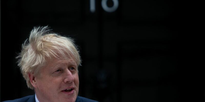 Boris Johnson war 2022 von seinem Posten als Regierungschef zurückgetreten. - Foto: Tayfun Salci/ZUMA Press Wire/dpa