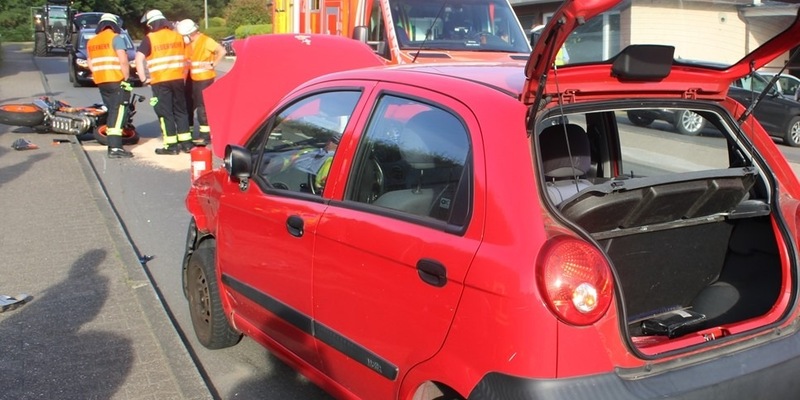 POL-RBK: Kürten - Pkw-Fahrer fährt in Hauswand - Fahrer schwer verletzt - Foto: presseportal.de