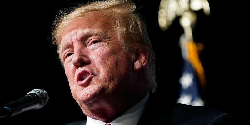Ex-Präsident Donald Trump bei einer Wahlkampfveranstaltung in Las Vegas. - Foto: John Locher/AP/dpa