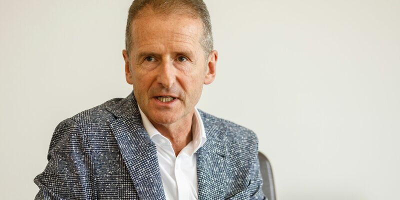 Ex-VW-Chef Herbert Diess sieht Chancen für die deutsche Autoindustrie. - Foto: Carsten Koall/dpa