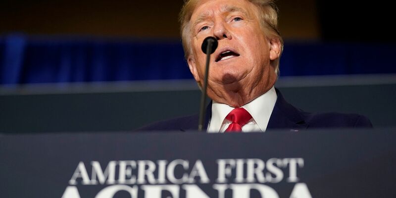 Donald Trump lieferte sich mit Nikki Haley ein weiteres Duell um die Nominierung seiner Partei für die Präsidentenwahl (Archivbild). - Foto: Andrew Harnik/AP/dpa