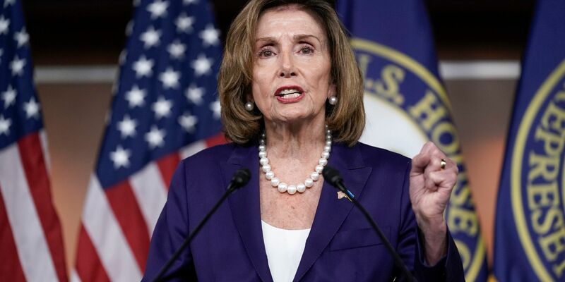 Nancy Pelosi stellt sich hinter Kamala Harris. (Archivbild) - Foto: J. Scott Applewhite/AP/dpa