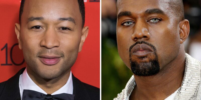 John Legend (l) und Kanye West verband lange ein Freundschaft. - Foto: Charles Sykes/Invision/AP/dpa