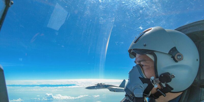 Taiwan hat binnen eines Tages mehr als 30 chinesische Militärflugzeuge um seine Insel registriert - ein deutlicher Anstieg im Vergleich zu den vorangegangenen Wochen. - Foto: Li Bingyu/XinHua/dpa