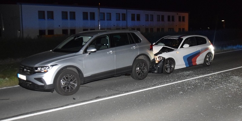POL-HF: Verkehrsunfall beim Abbiegen- Gegenverkehr übersehen - Foto: presseportal.de