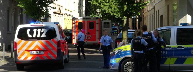 Ein 16-Jähriger ist am Montag in Dortmund durch mehrere Schüsse von Polizisten tödlich verletzt worden. - Foto: Markus Wüllner/ Video-Line TV /dpa