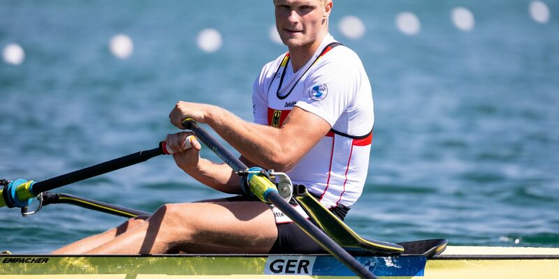 Bleibt im Ruder-Einer das Maß aller Dinge: Oliver Zeidler. - Foto: Sven Hoppe/dpa