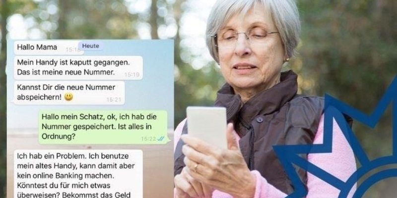 POL-DA: Mörfelden-Walldorf: Hallo Mama und Papa... WhatsApp-Betrug erleichtert 75 Jahre alten Mann um mehr als 4000 Euro - Foto: presseportal.de