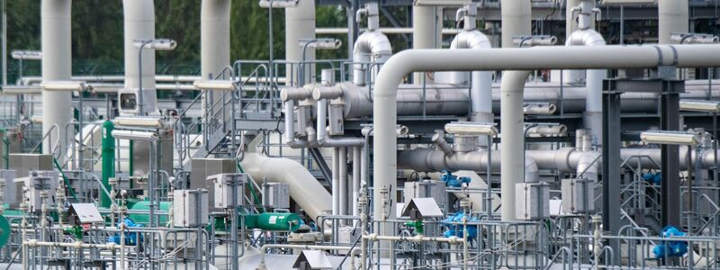 Gazprom kündigt eine dreitäige Abschaltung der Gas-Pipeline Nord Stream 1 ab Ende August an. - Foto: Stefan Sauer/dpa