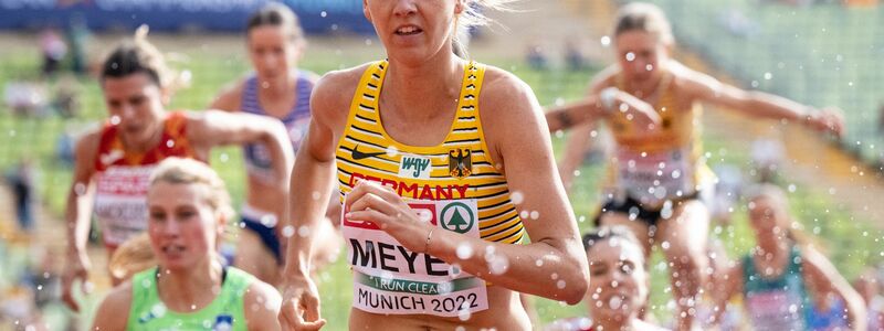 Vize-Europameisterin über 3000 Meter Hindernis: Lea Meyer. - Foto: Sven Hoppe/dpa