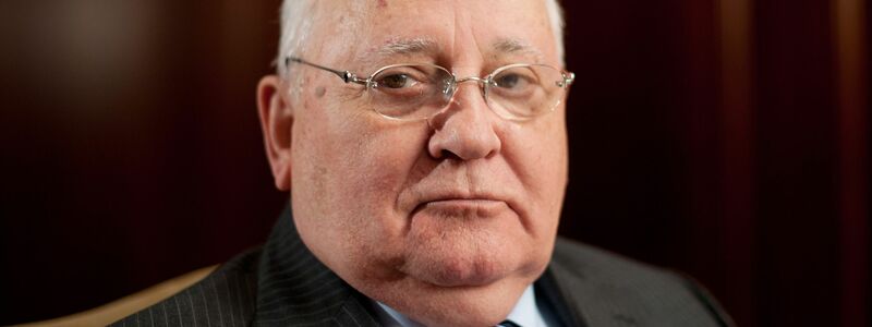 Der ehemalige Präsident der Sowjetunion, Michail Gorbatschow, am Rande einer Pressekonferenz. - Foto: picture alliance / dpa