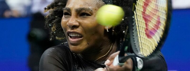 Serena Williams verlor in New York gegen die Australierin Ajla Tomljanovi?. - Foto: John Minchillo/AP/dpa