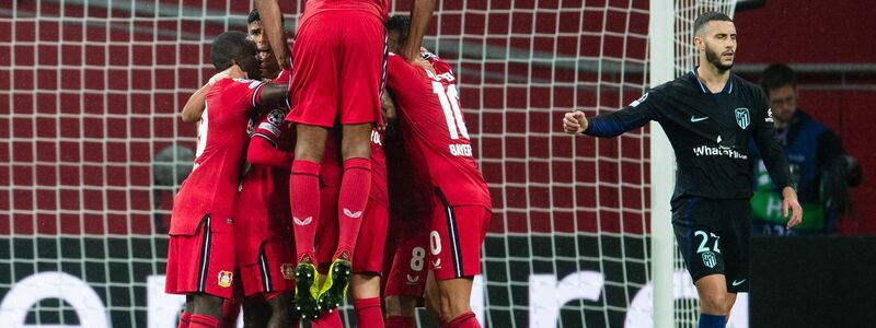 Die Leverkusener konnten sich mit 2:0 gegen Atlético Madrid durchsetzen. - Foto: Marius Becker/dpa