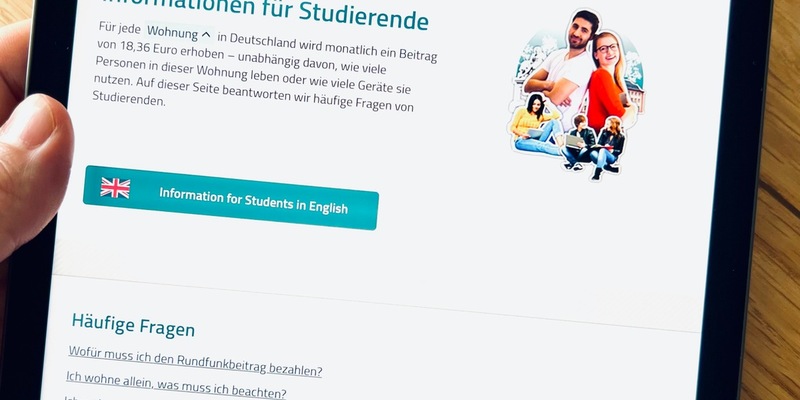 Neues Semester, neue Wohnung: Das Wichtigste zum Rundfunkbeitrag für Studierende und Auszubildende - Foto: presseportal.de