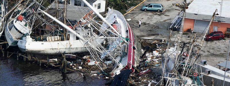 Der Hurrikan «Ian» hat im US-Bundesstaat Florida enorme Schäden angerichtet. - Foto: Wilfredo Lee/AP/dpa