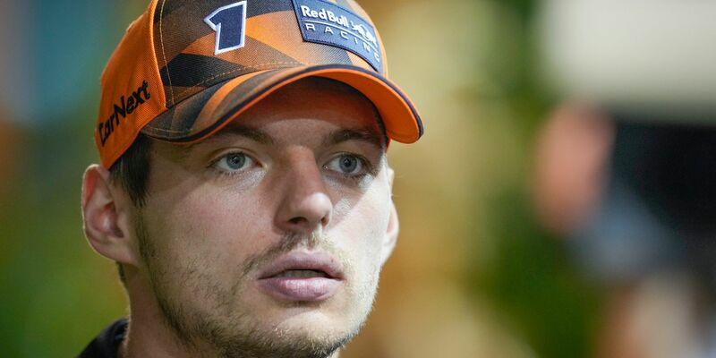 Nur Fünfter in Singapur: Formel-1-Pilot Max Verstappen. - Foto: Vincent Thian/AP/dpa