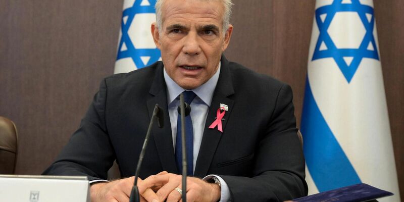 Jair Lapid, Oppositionsführer in Israel. - Foto: Amos Ben-Gershom/GPO/dpa