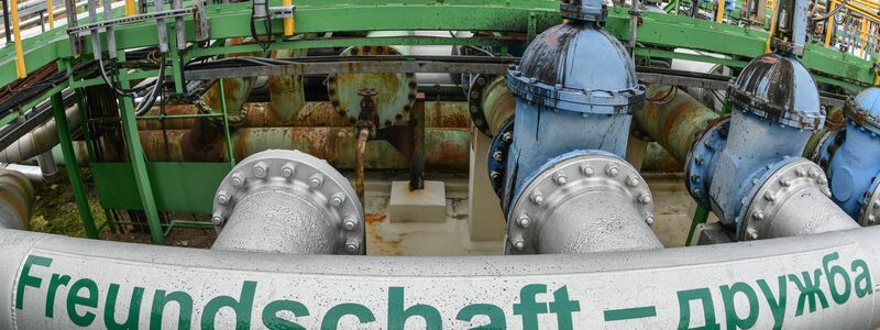Die Pipeline «Druschba» (Freundschaft) versorgt auch die Raffinerie Schwedt. - Foto: Patrick Pleul/dpa-Zentralbild/dpa