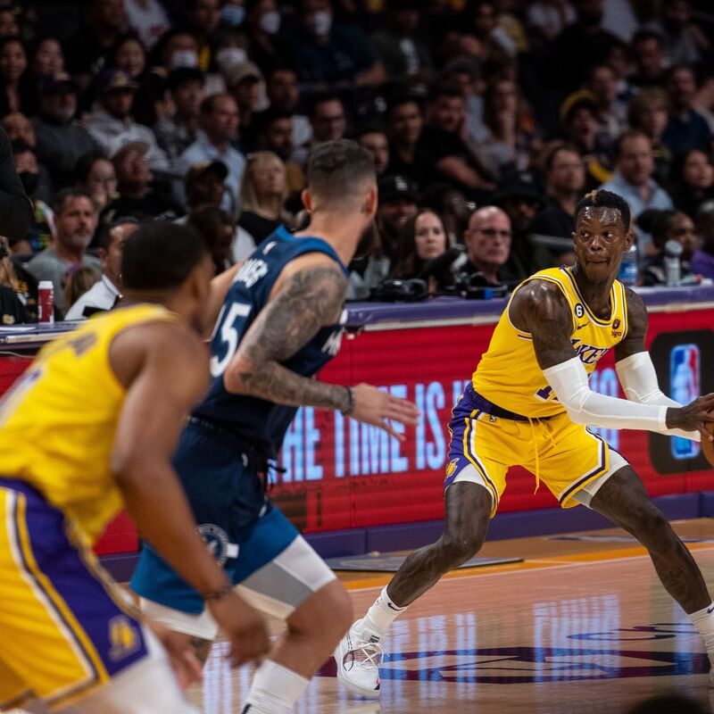 Plant mit der WM-Teilnahme: Dennis Schröder. - Foto: Maximilian Haupt/dpa