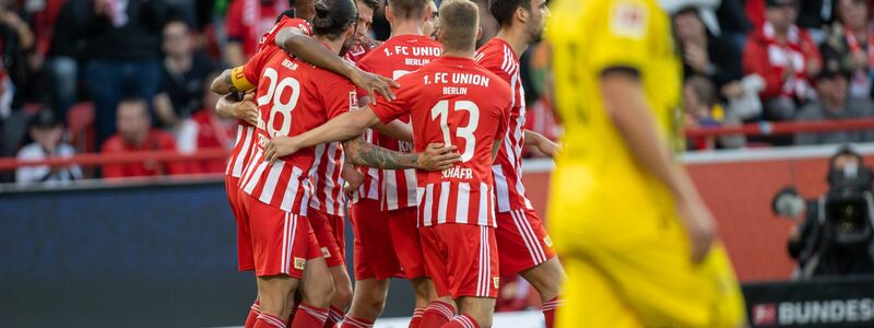 Borussia Dortmund kassiert bei Union Berlin einen herben Rückschlag. - Foto: Andreas Gora/dpa