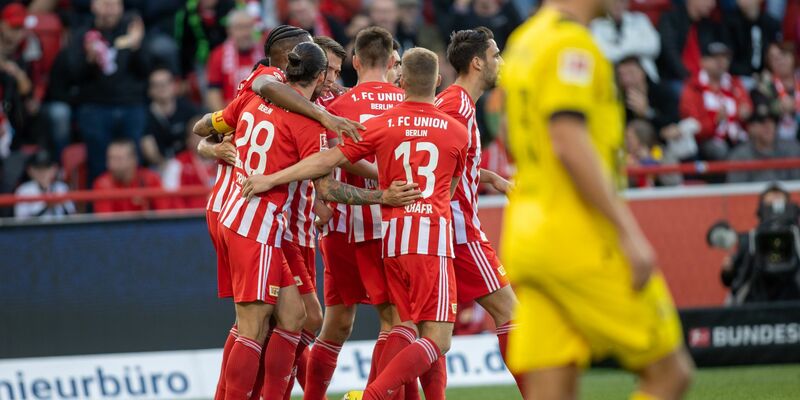 Karim Adeyemi sorgte für den ersten Dortmunder Treffer beim Auswärtserfolg in Berlin. - Foto: Andreas Gora/dpa