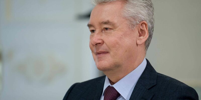 Der Oberbürgermeister der Stadt Moskau, Sergej Sobjanin. Er teilt mit, dass seine Stadt mit Drohnen angegriffen worden sei. - Foto: Peter Kneffel/dpa