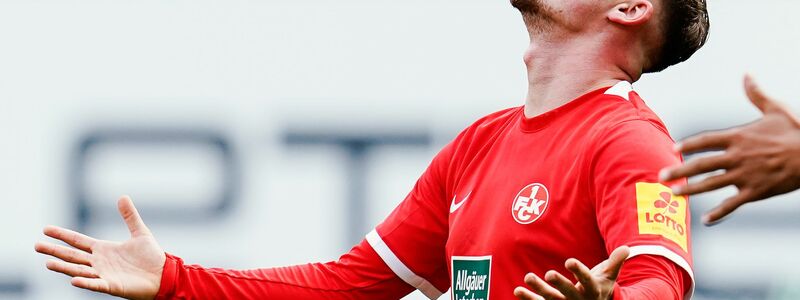 Kaiserslauterns Marlon Ritter hadert mit einer vergebenen Chance. - Foto: Uwe Anspach/dpa