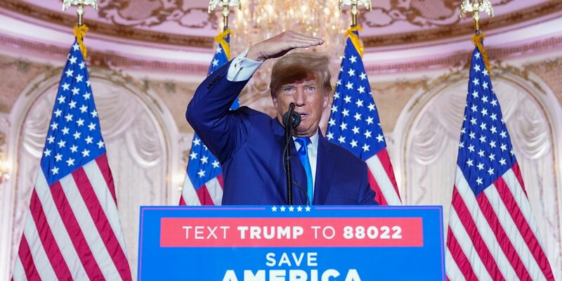 Donald Trump macht seinem Ärger auch auf der Online-Plattform «Truth Social» Luft. - Foto: Andrew Harnik/AP/dpa