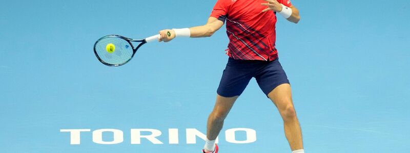 Casper Ruud startete mit einem Sieg in die ATP-Finals. - Foto: Antonio Calanni/AP/dpa