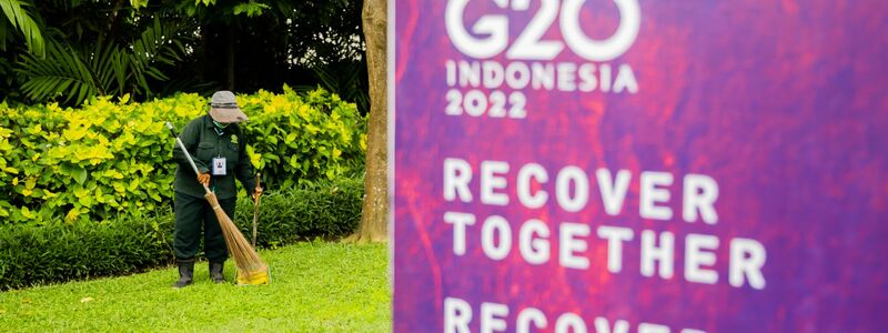 Das Treffen der Gruppe der G20 findet am 15. und 16. November auf Bali statt. - Foto: Christoph Soeder/dpa