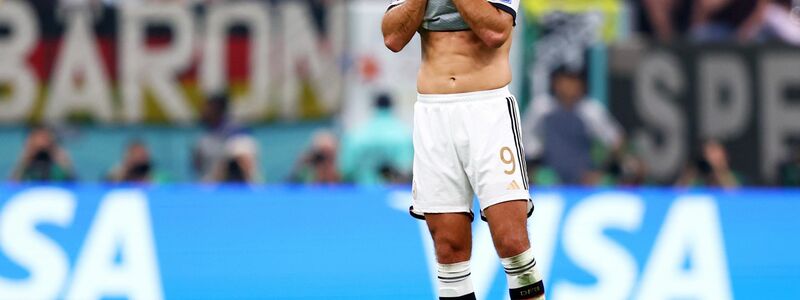 Niclas Füllkrug nach dem WM-Aus der DFB-Elf. - Foto: Tom Weller/dpa