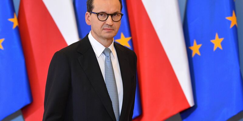 Sein Versuch einer Regierungsbildung ist höchstwahrscheinlich zum Scheitern verurteilt: Mateusz Morawiecki. - Foto: Radek Pietruszka/PAP/dpa
