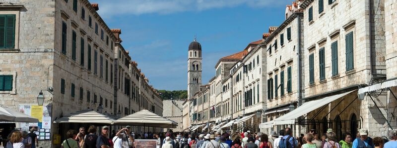 Die Altstadt von Dubrovnik. - Foto: Andrea Warnecke/dpa