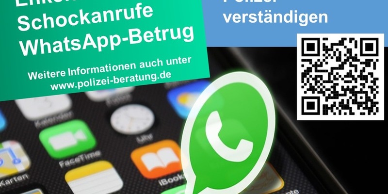 POL-LG: ++ Weiterleiten, teilen und darüber sprechen! -> Machen Sie mit! - Polizei betont Wichtigkeit und warnt vor Betrügern über Messenger-Dienste ++ gemeinsam gegen Schockanrufe, Enkeltrick, ... - Foto: presseportal.de