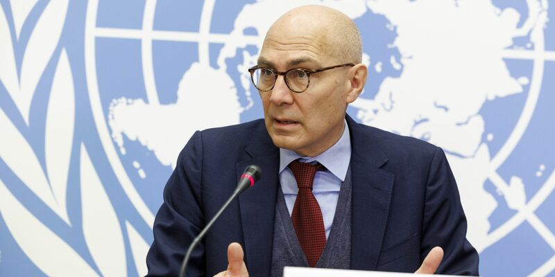 «Der einzige Weg nach vorne ist eine tragfähige politische Lösung, die die Besatzung endlich beendet»: Volker Türk. - Foto: Salvatore Di Nolfi/KEYSTONE/dpa