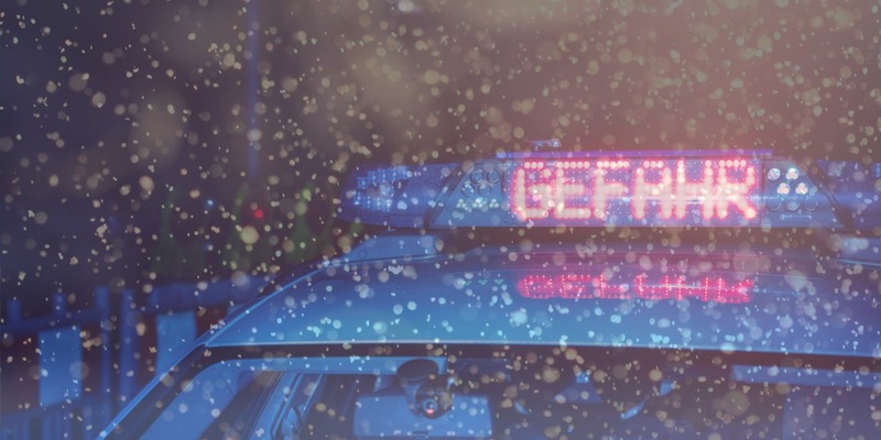 POL-PDTR: Erster Schneefall - Wie verhalte ich mich? - Foto: presseportal.de