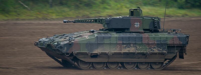 Der Schützenpanzer Puma war bei Übungen der Bundeswehr komplett ausgefallen. - Foto: Philipp Schulze/dpa