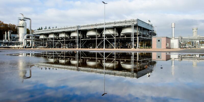 Bei der Speicheranlage in Rehden handelt es sich um den größten Erdgasspeicher in Westeuropa. - Foto: Hauke-Christian Dittrich/dpa
