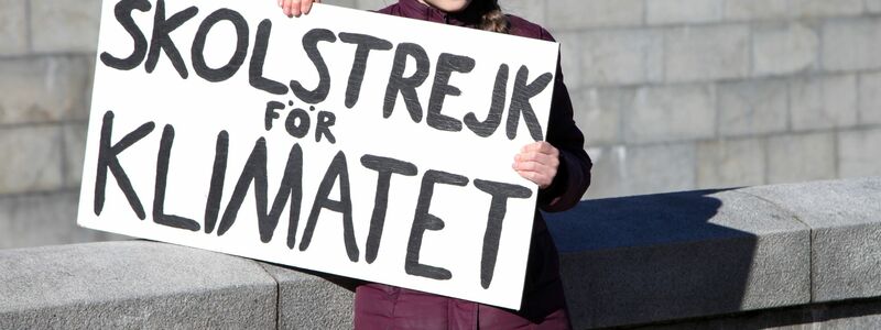 «Als ich 2018 angefangen habe, zu streiken, hätte ich nie damit gerechnet, dass das zu irgendetwas führen würde»: Greta Thunberg. - Foto: Steffen Trumpf/dpa