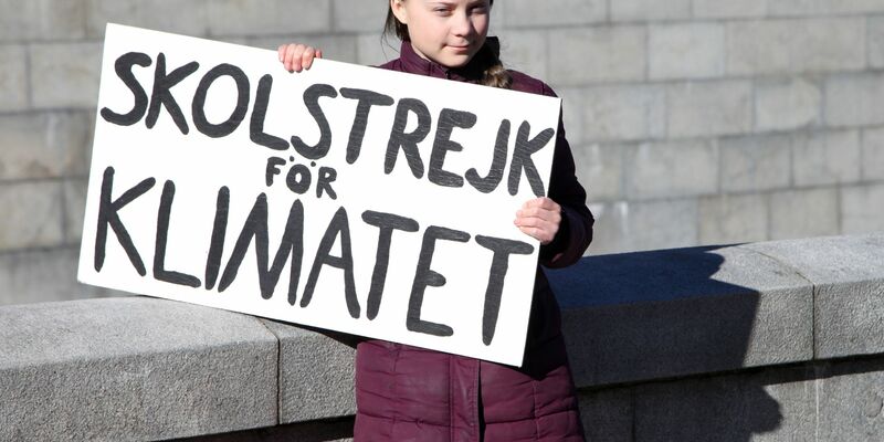 «Als ich 2018 angefangen habe, zu streiken, hätte ich nie damit gerechnet, dass das zu irgendetwas führen würde»: Greta Thunberg. - Foto: Steffen Trumpf/dpa
