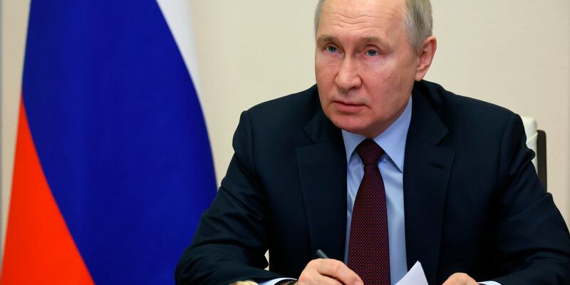 Spricht von einer «zunehmenden Instabilität in der Welt»: Russlands Präsident Wladimir Putin. - Foto: Mikhail Klimentyev/Sputnik Kremlin/AP/dpa