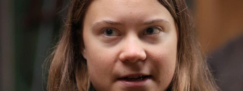 «Es ist sehr traurig das zu sehen. Es ist jetzt ein ganz anderer Ort»: Greta Thunberg. - Foto: Oliver Berg/dpa