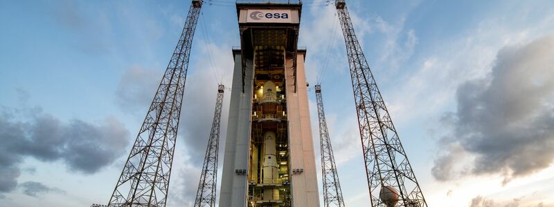 Der Fehlstart der Vega C vor zwei Jahren war für die Esa ein schwerer Schlag. (Archivbild) - Foto: M. Pedoussaut/ESA/dpa